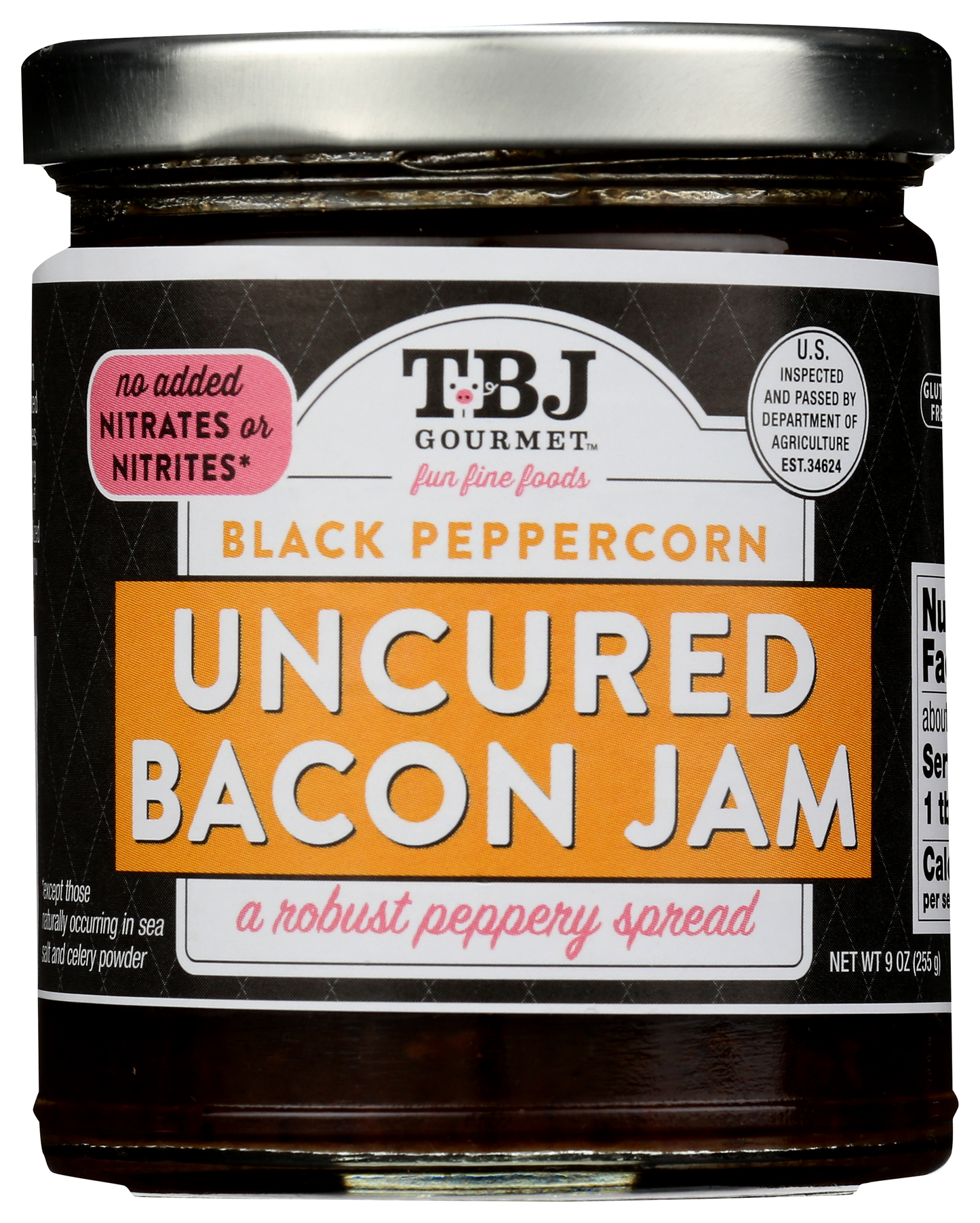 Black Peppercorn Uncured Bacon Jam