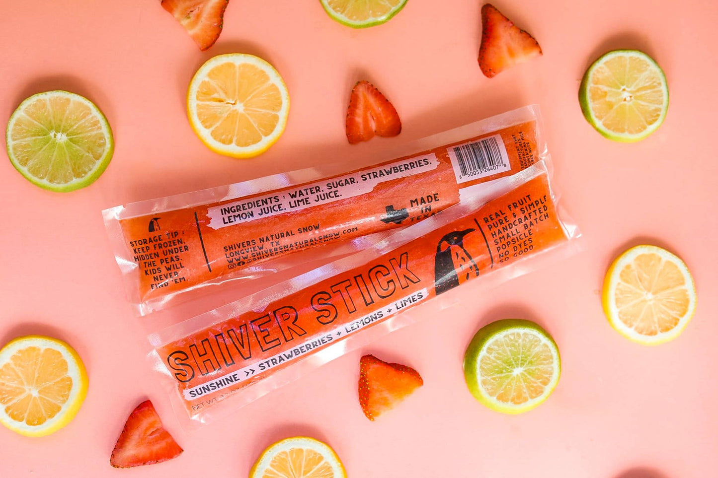 Sunshine, Strawberries + Lemons + Limes