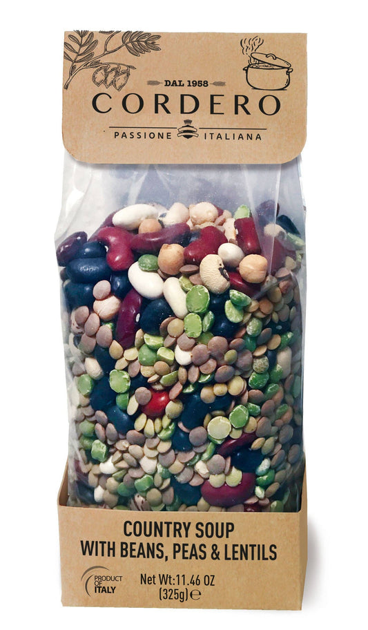 Cordero, Country Soup with Beans, Peas and Lentils