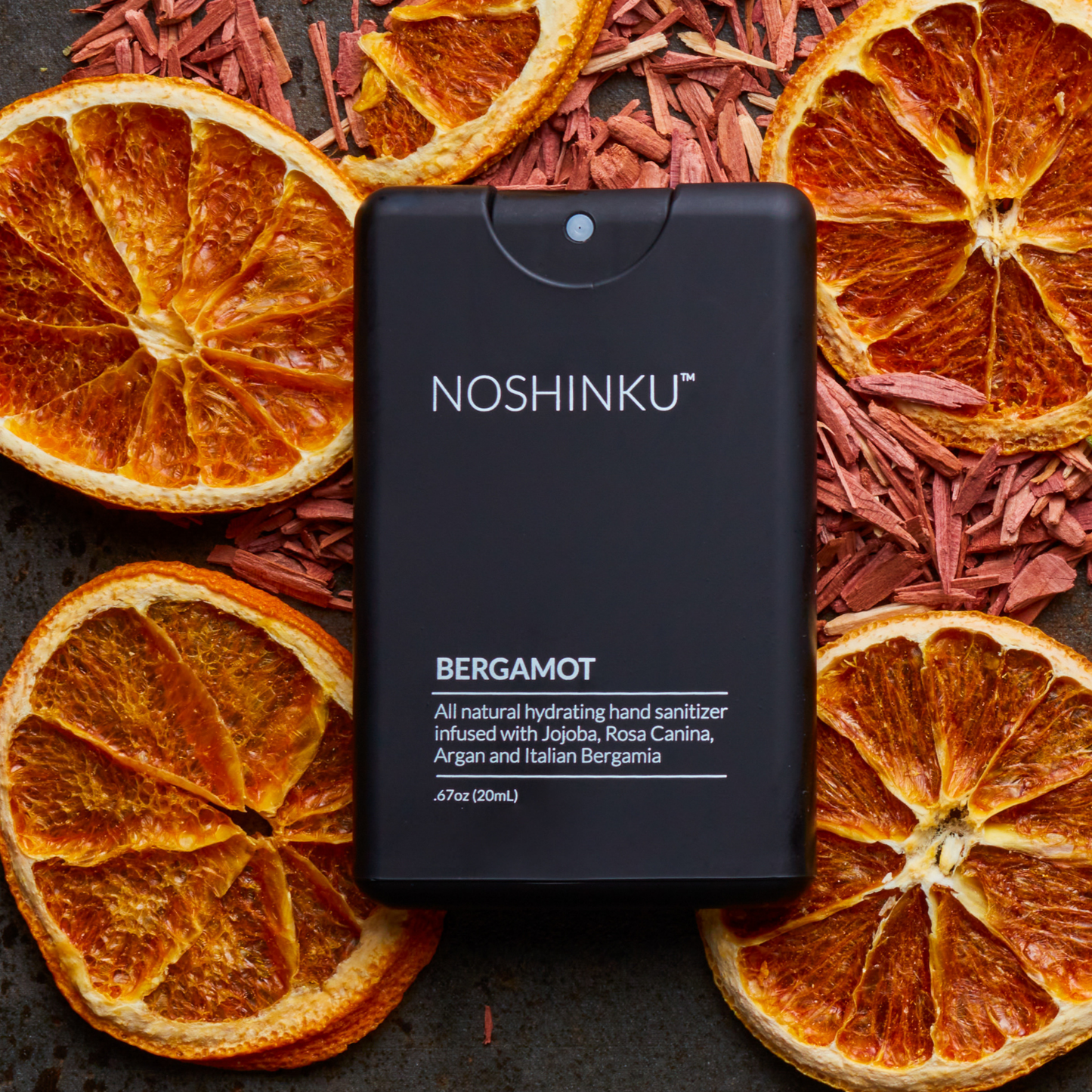 BERGAMOT ULTRA-MOISTURIZING ORGANIC POCKET HAND SANITIZER