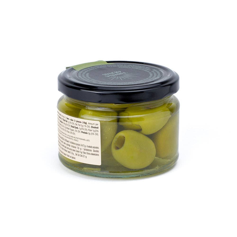 Triana Olivas. Gordal Olives Stuffed with Jalapeno Pepper