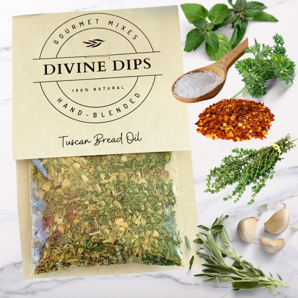 Tuscan Seasoning Dip Mix and Oil Blend