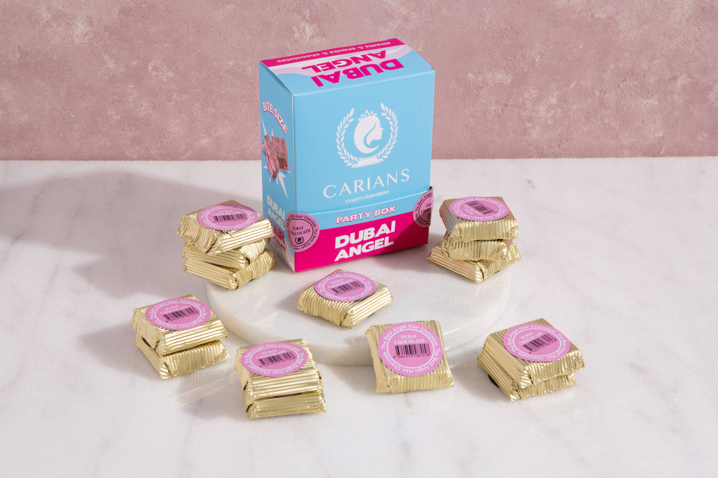 Angel Hair Dubai Chocolate Bite Size Premium Chocolates