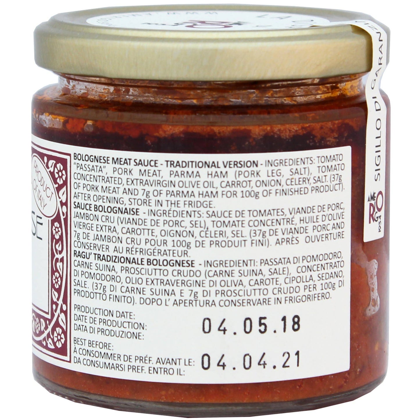 Ragu Bolognese Meat Sauce, 7oz