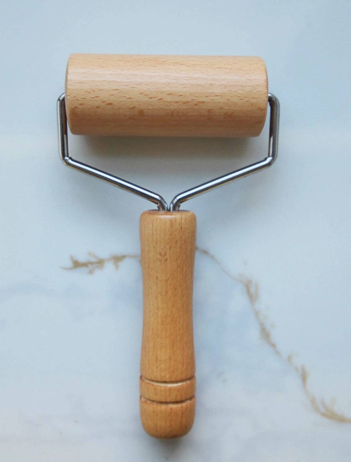 Wooden Pastry Pizza Rolling Pin: B