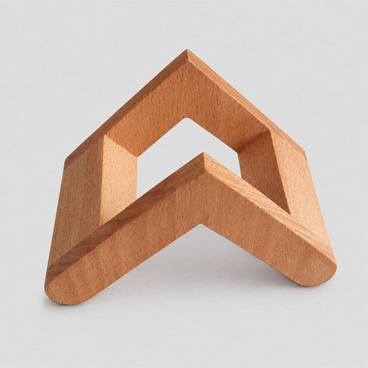 Wooden Coaster Stand: Nature / One Size