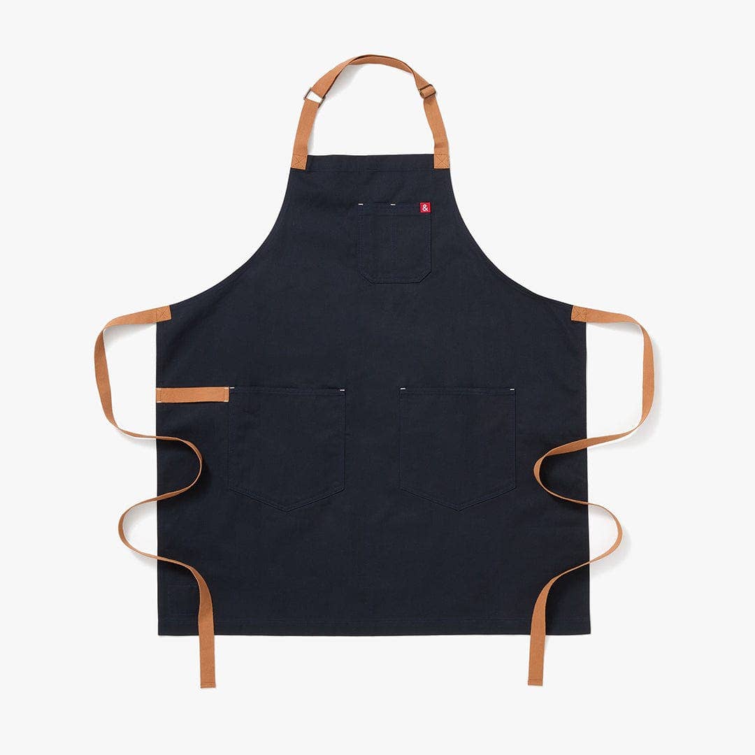 The Essential Apron, Midnight Cider Blue