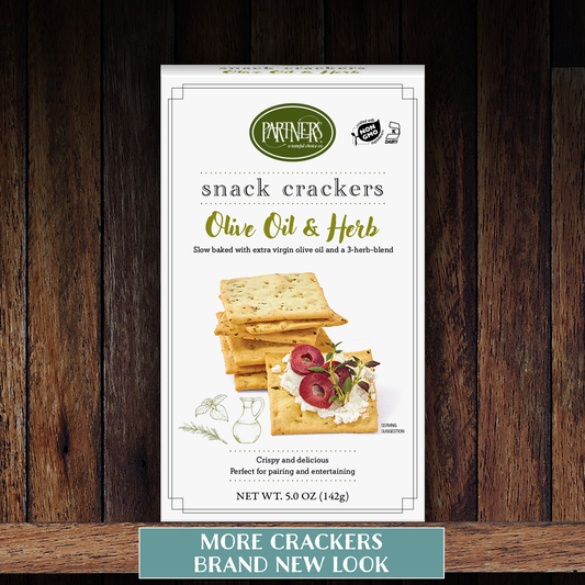 Olive Oil & Herb Snack Crackers