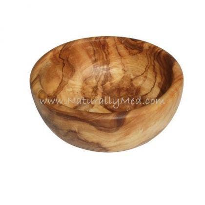 Olive Wood Dish Round, 5”