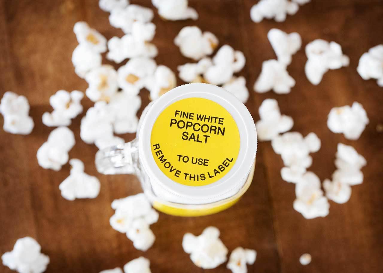 Fine White Popcorn Salt, 4.5oz