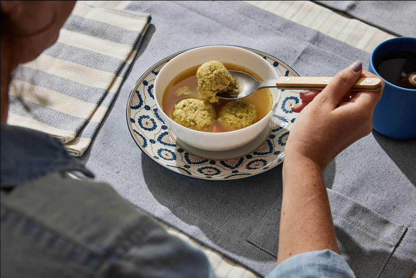 Instant Matzo Ball Soup, Vegetarian