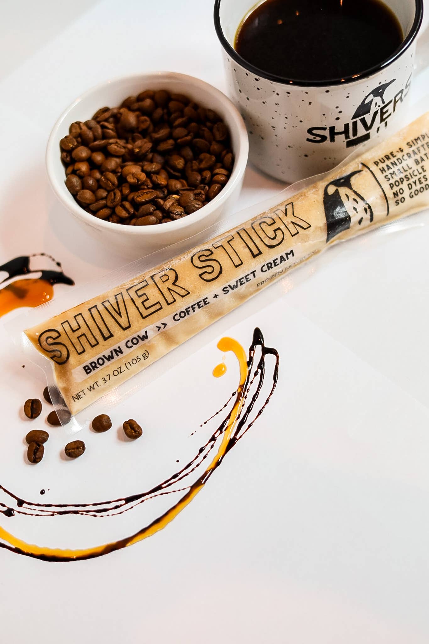 Brown Cow, Coffee + Sweet Cream