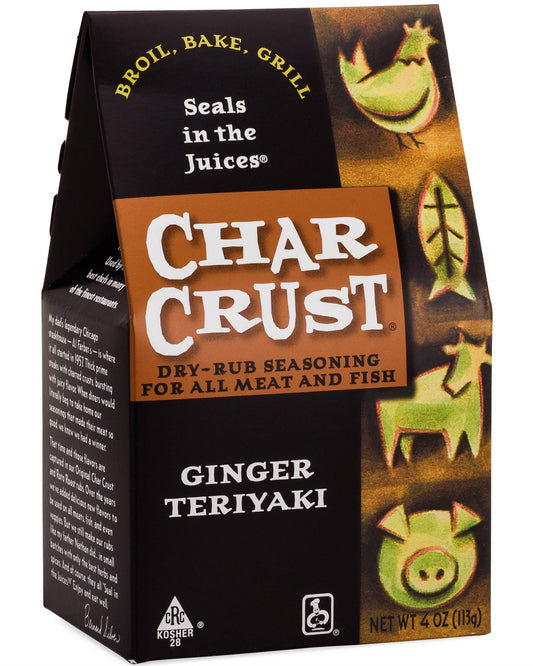 Char Crust Dry-Rub Seasoning Ginger Teriyaki