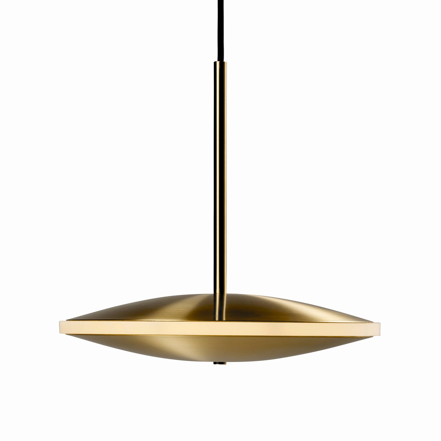 GRAYPANTS Chrona Brass Dish Pendant Lights (Horizontal)