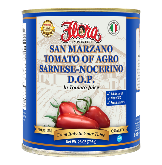 San Marzano Tomatoes - D.O.P. In Tomato Juice - 28 oz