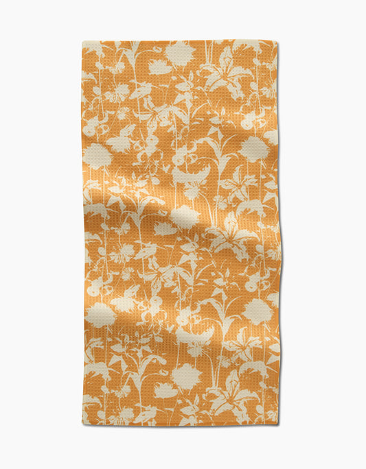 Floral Invertion Bar Towel
