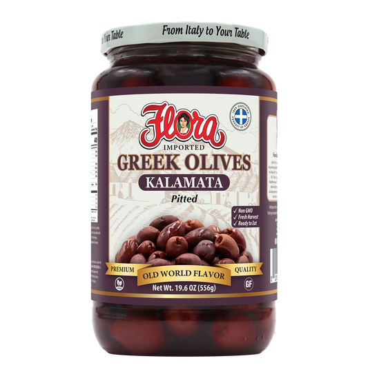 Greek Kalamata Olives - Pitted - 19.4 oz
