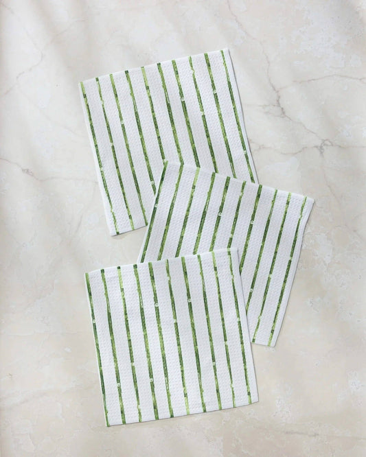 Greenhouse Stripe Dishcloth Set