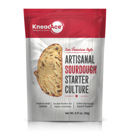 KneadAce Sourdough Starter Culture, Non GMO, Made In USA