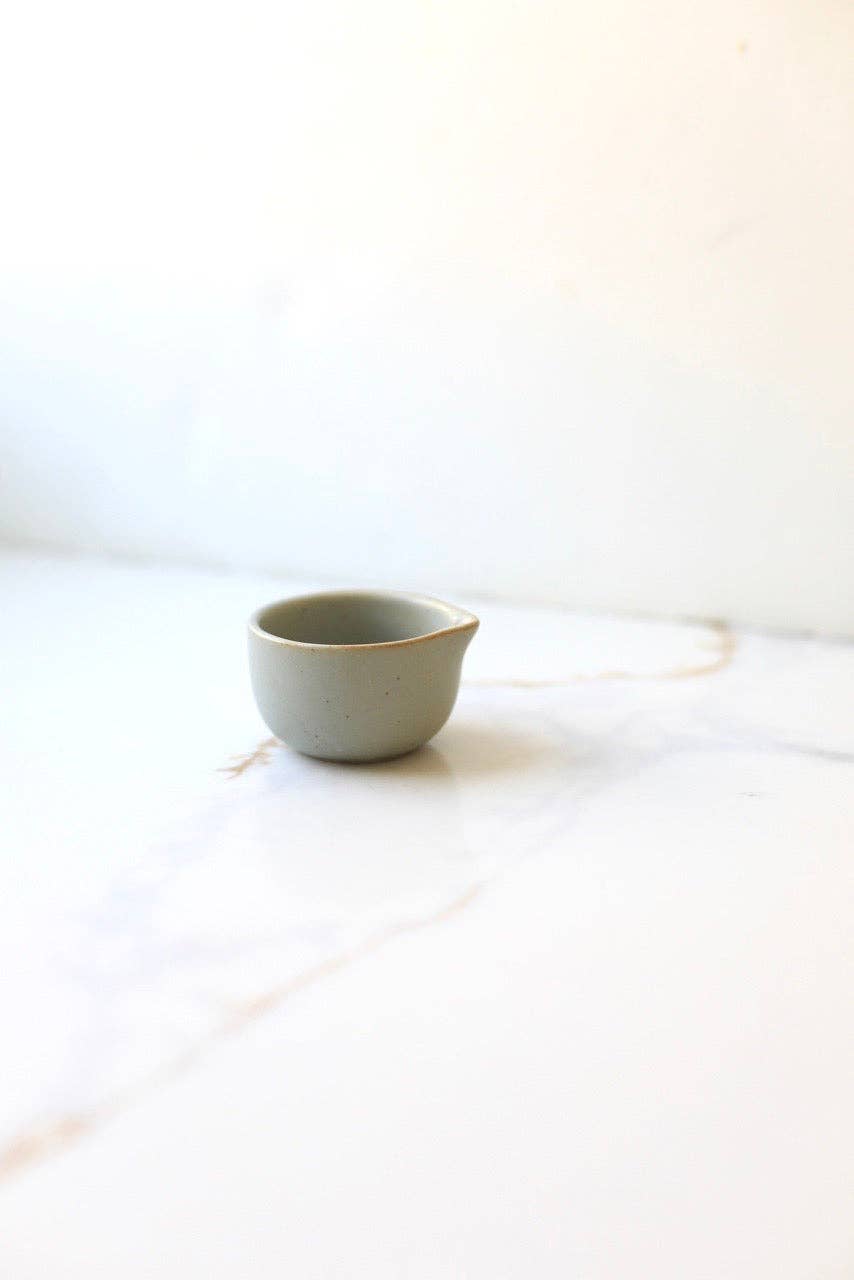 Mini Ceramic Pitcher: Yellow