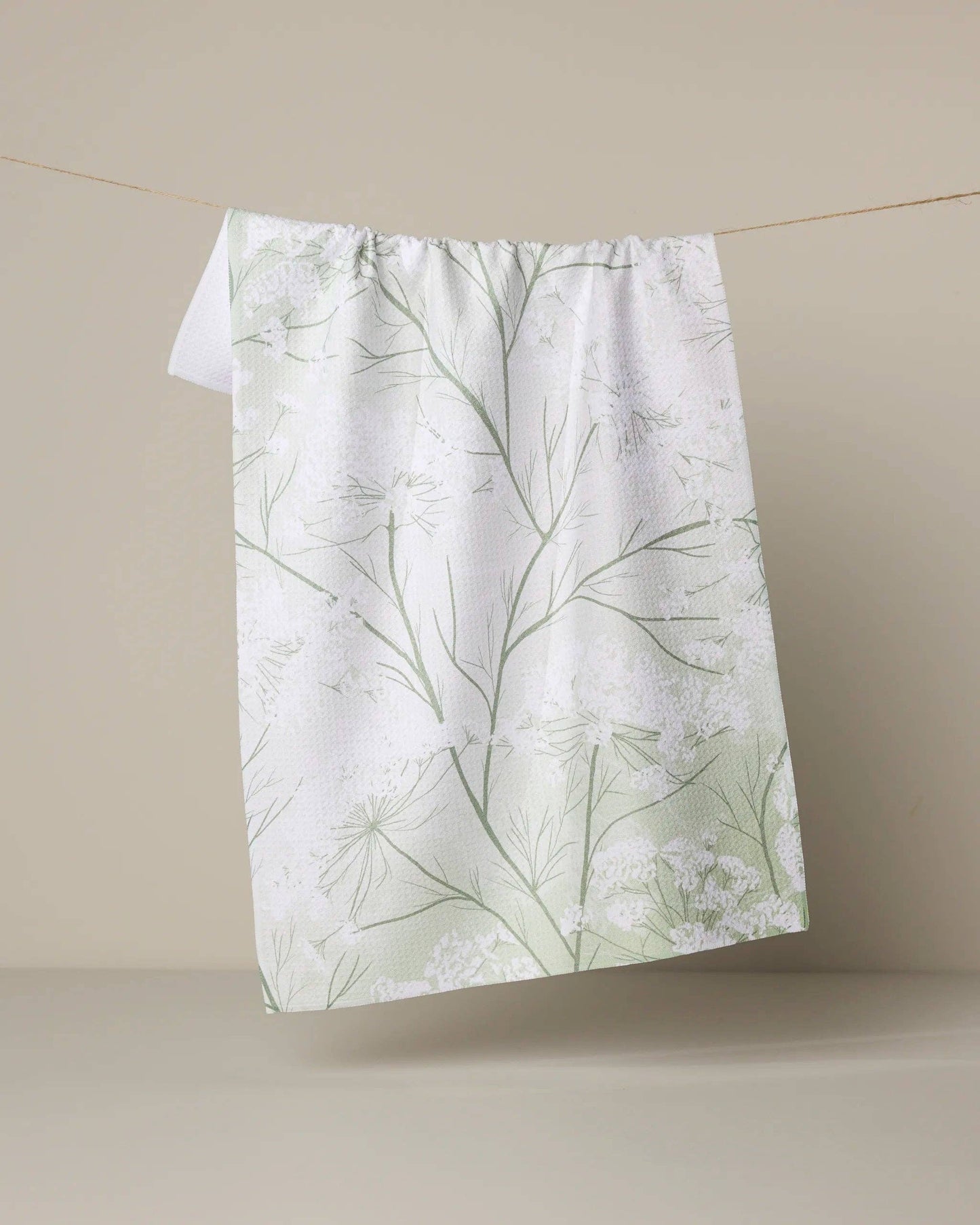 Quiet Garden Tea Towel