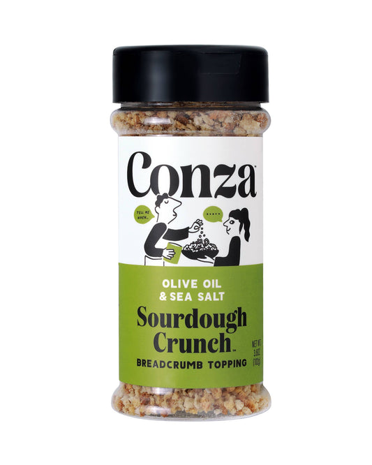 Sourdough Crunch Breadcrumbs Shake, Olive Oil and Sea Salt