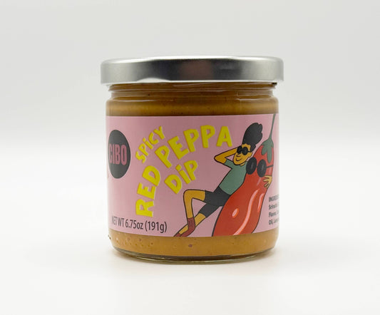 Spicy Red Peppa, Hummus