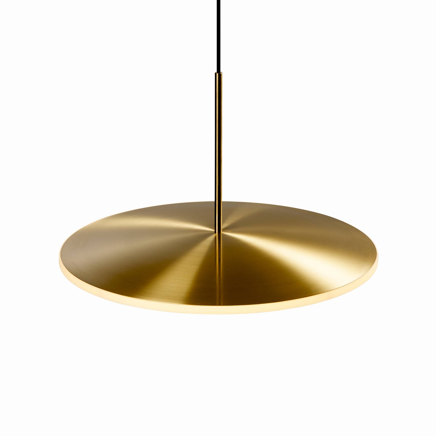 GRAYPANTS Chrona Brass Dish Pendant Lights (Horizontal)