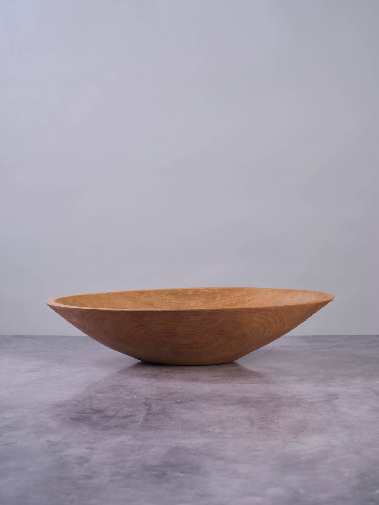 19" Oval Wood Bowl for Salad, Wooden Bowl