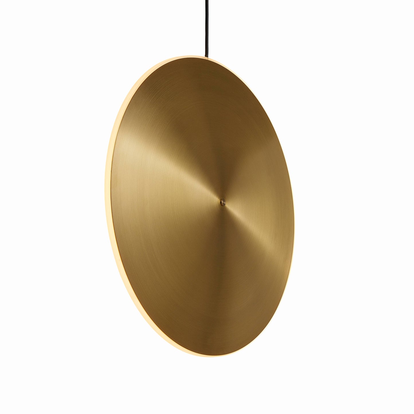 GRAYPANTS Chrona Brass Dish Pendant Lights (Vertical)