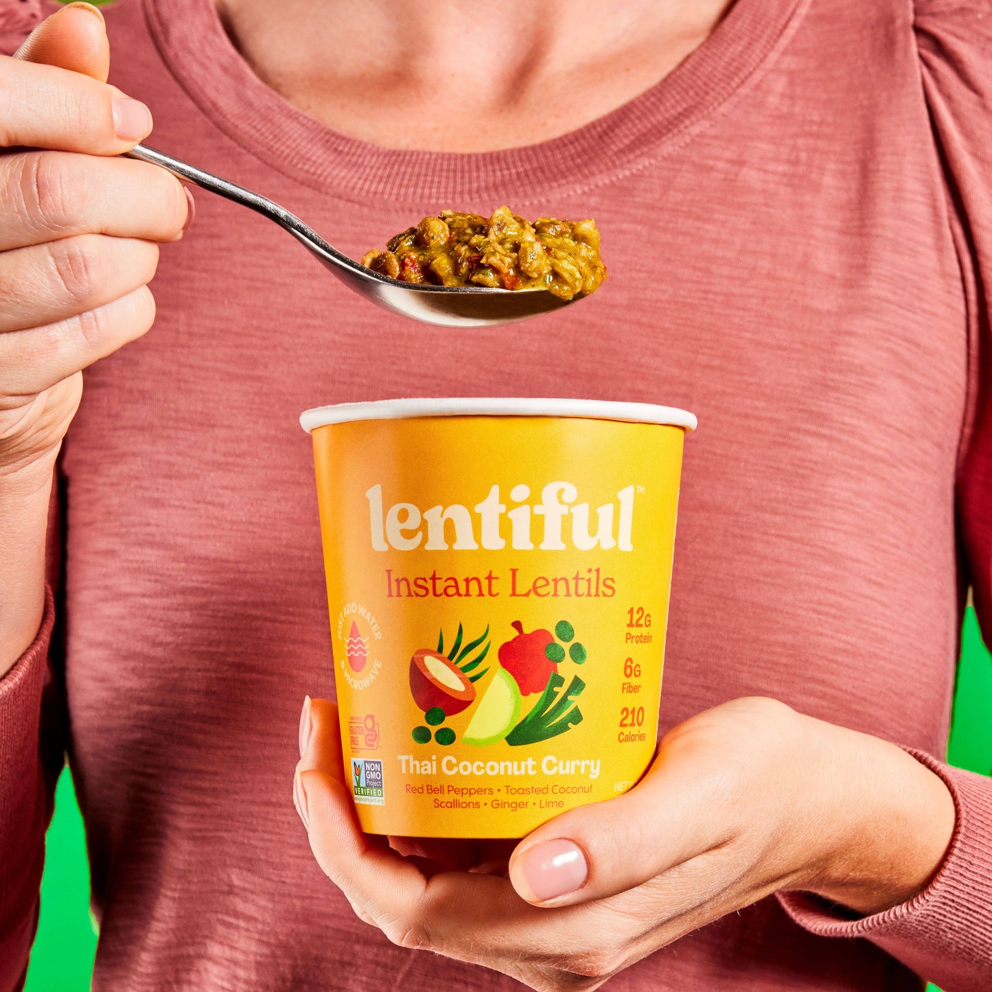 Thai Coconut Curry Instant Lentils