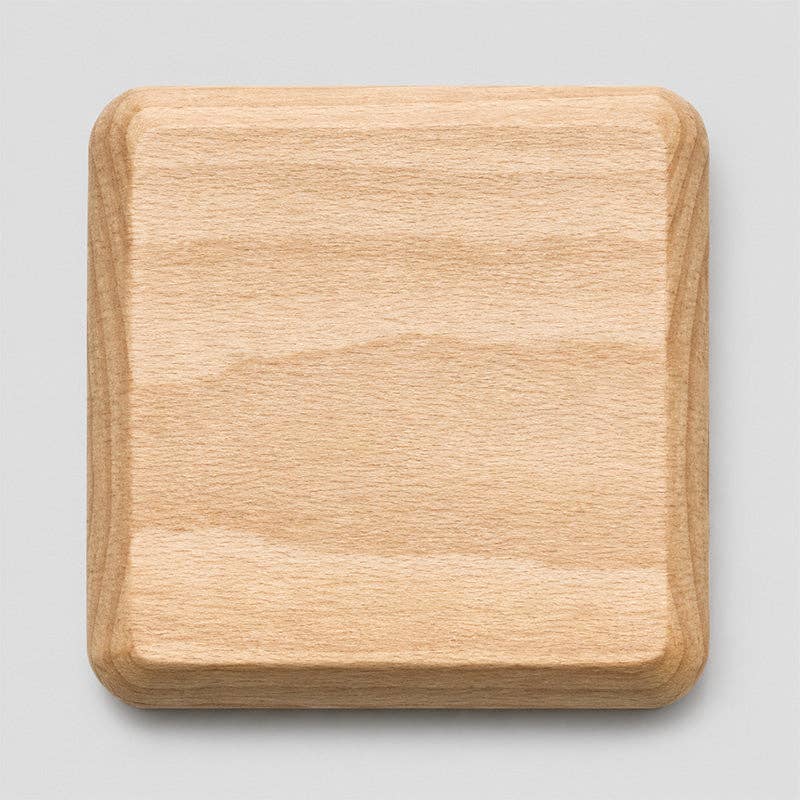 Square Wooden Coaster: Nature / One Size