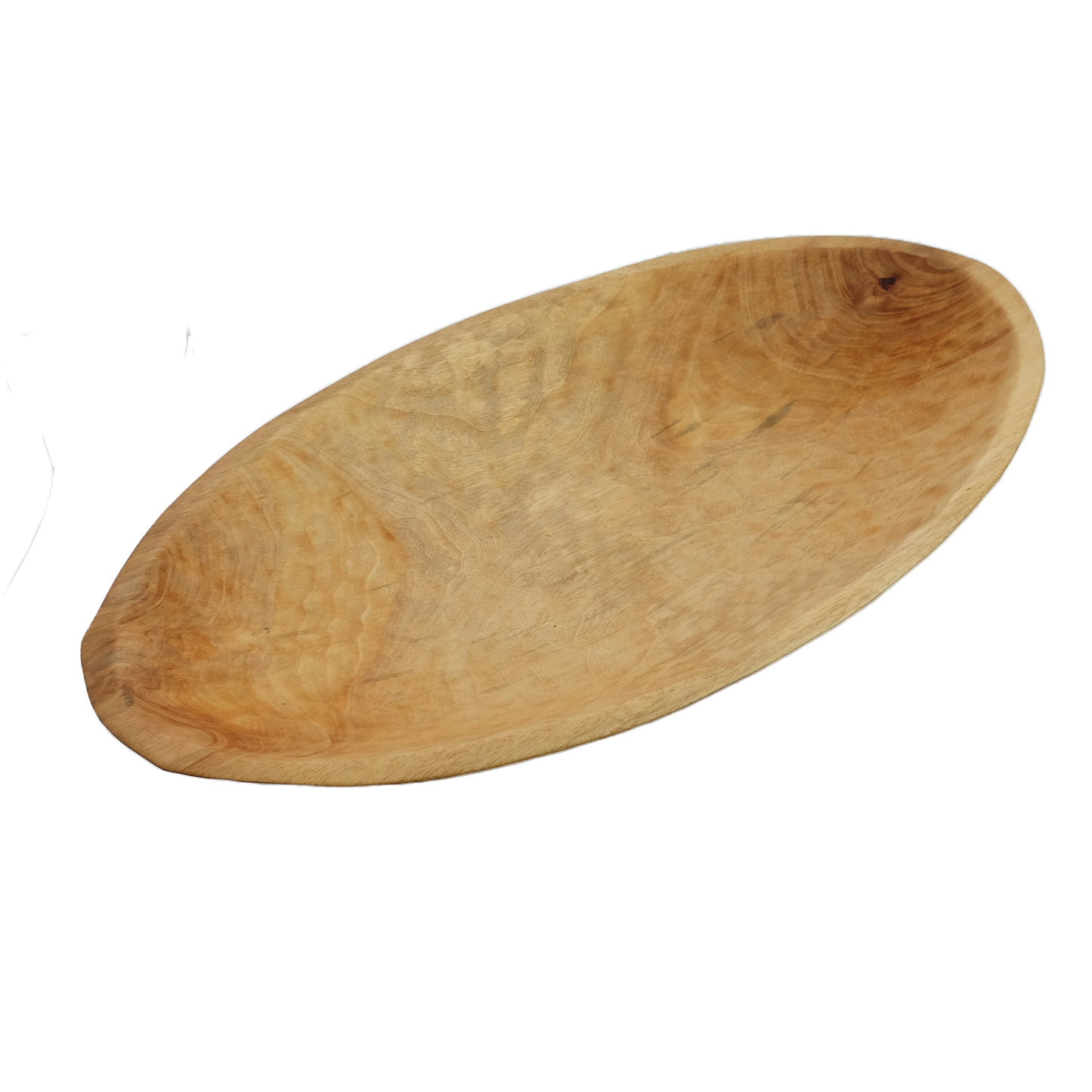 28" Extra Large Oval Wood Bowl, Salad Bowl, Table Decor