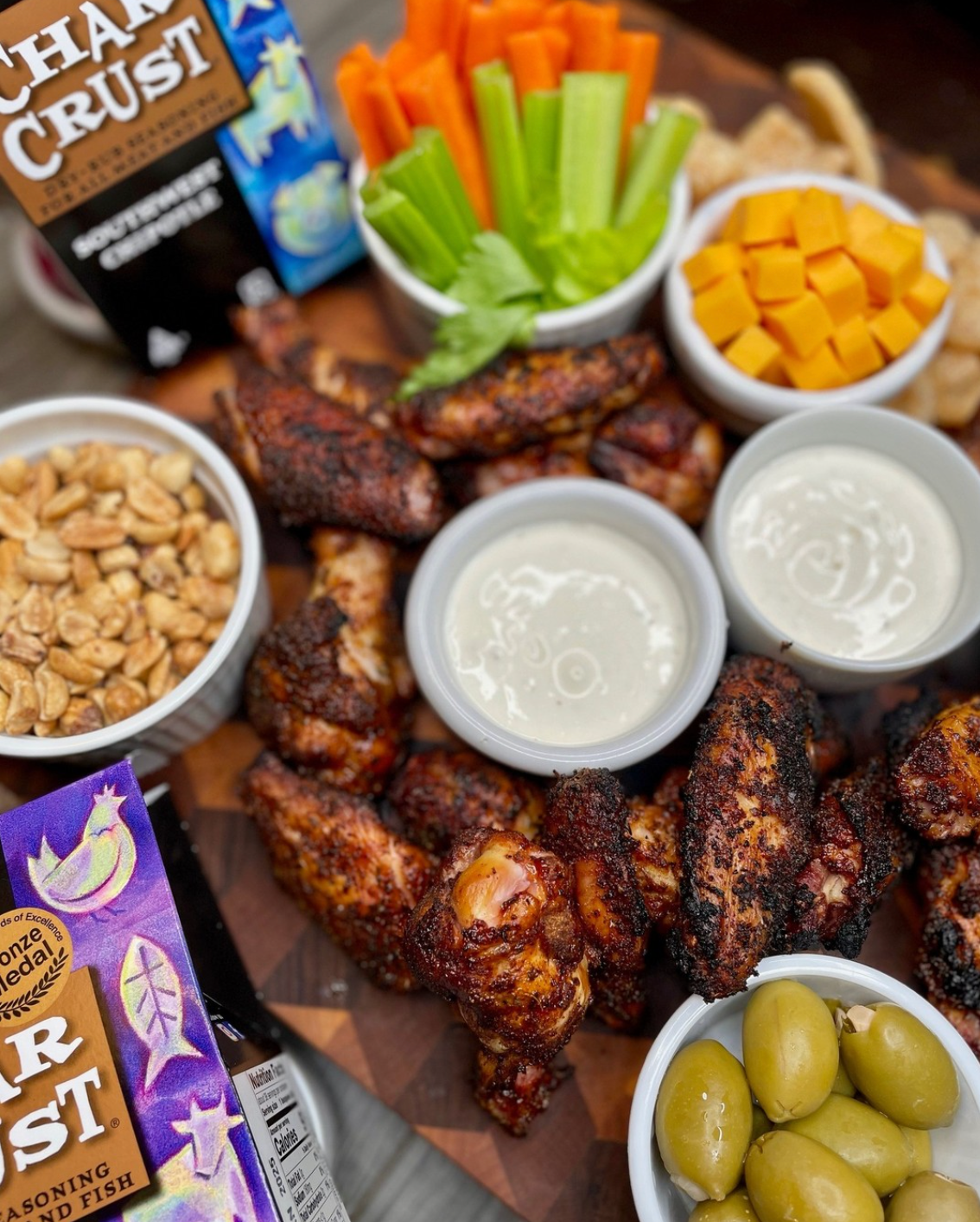 Char Crust Dry-Rub Seasoning Amazin' Cajun