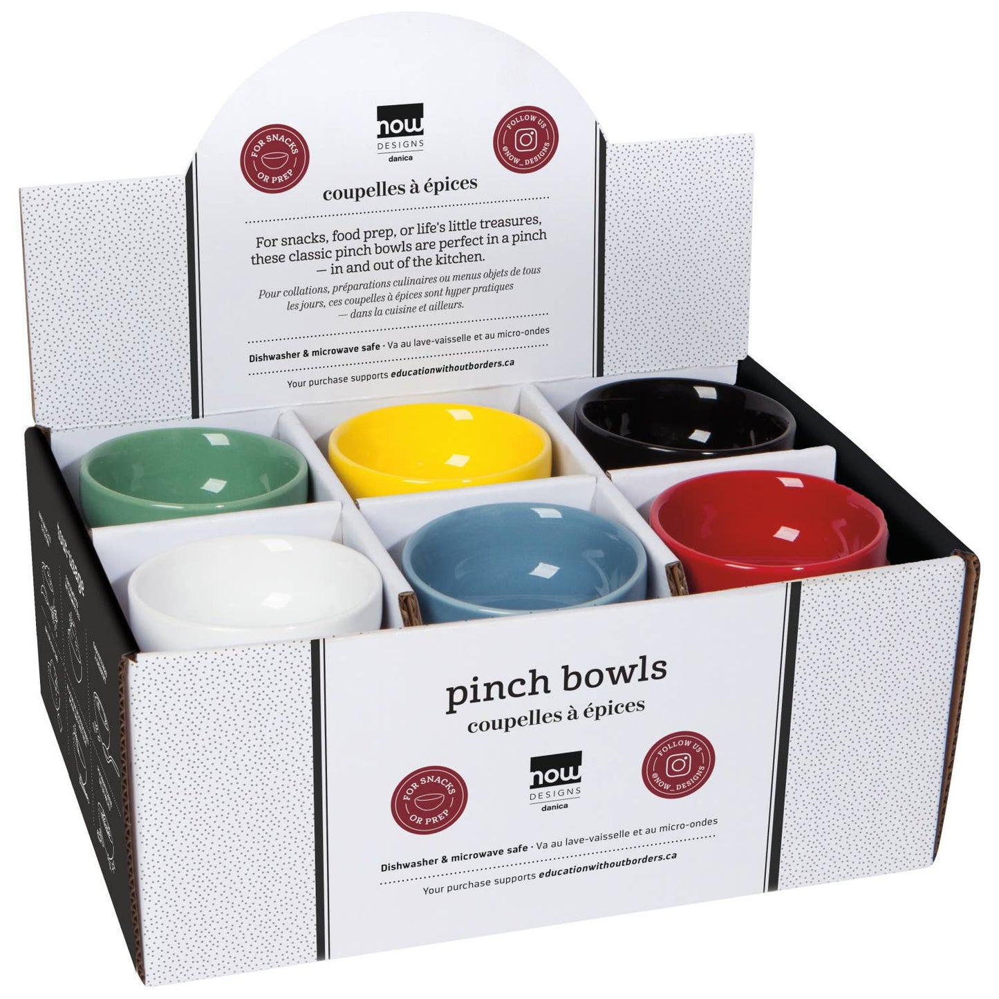 Color Center Pinch Bowl