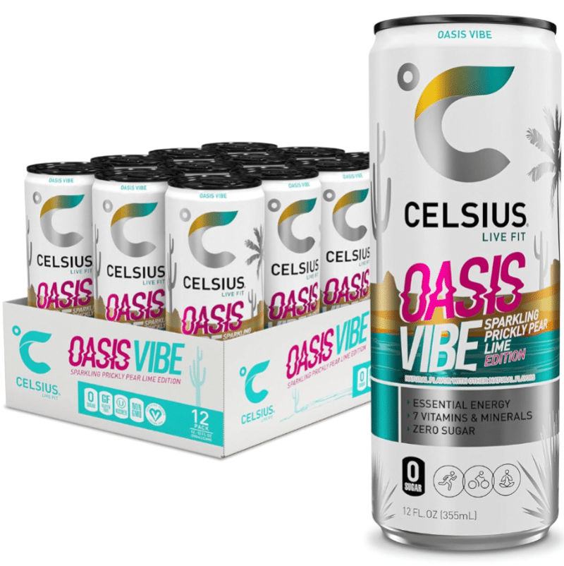 Celsius Energy Drink, Sparkling Oasis Vibe
