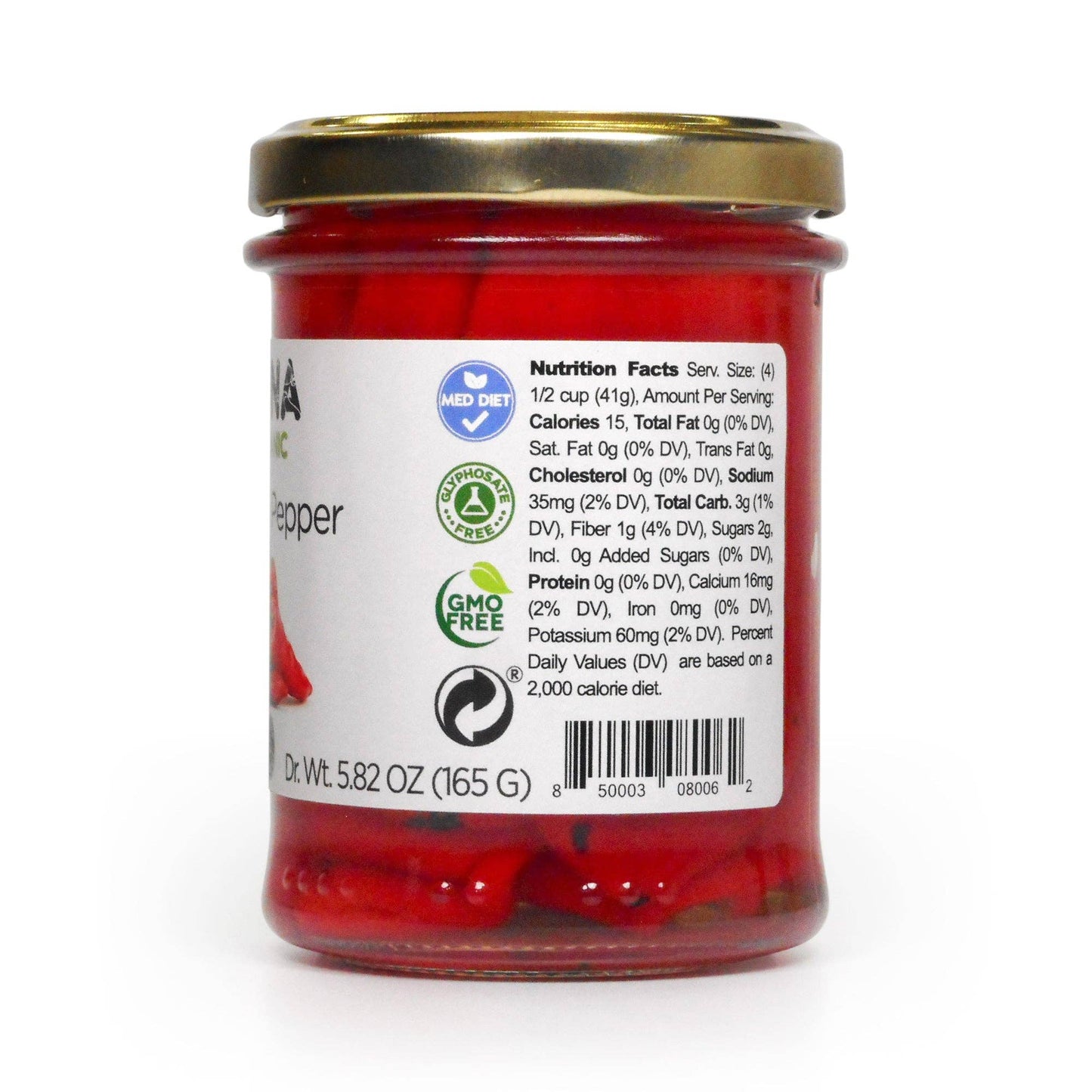 ZONA Organic Roasted Piquillo Pepper