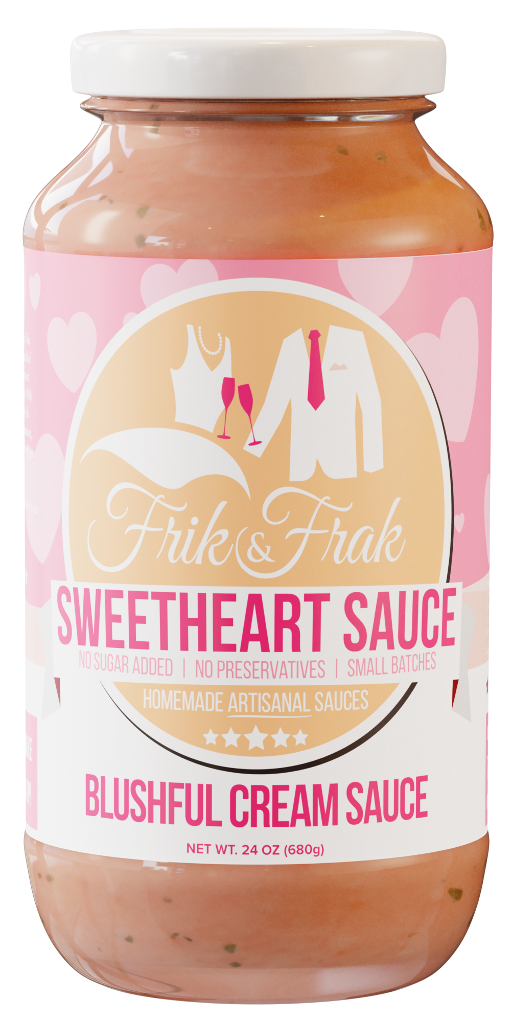 Sweetheart Sauce, Blushful Cream Pasta Sauce