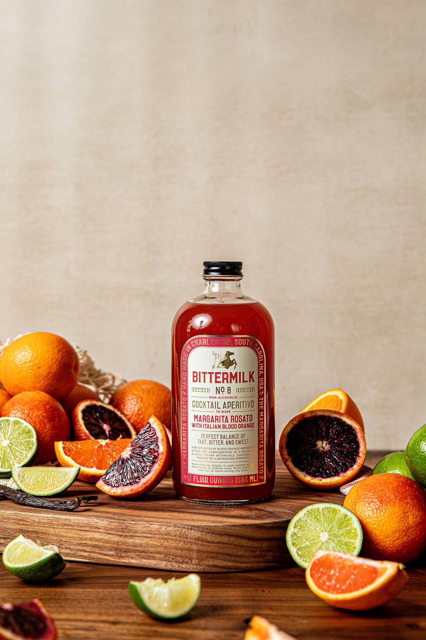 Bittermilk No.8, Margarita Rosato with Italian Blood Orange