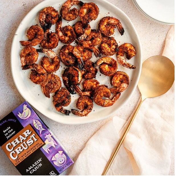 Char Crust Dry-Rub Seasoning Amazin' Cajun
