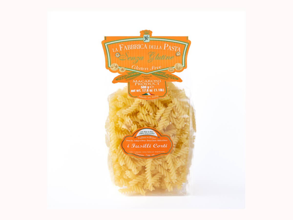 Gluten Free Fusilli Corti by La Fabbrica della Pasta