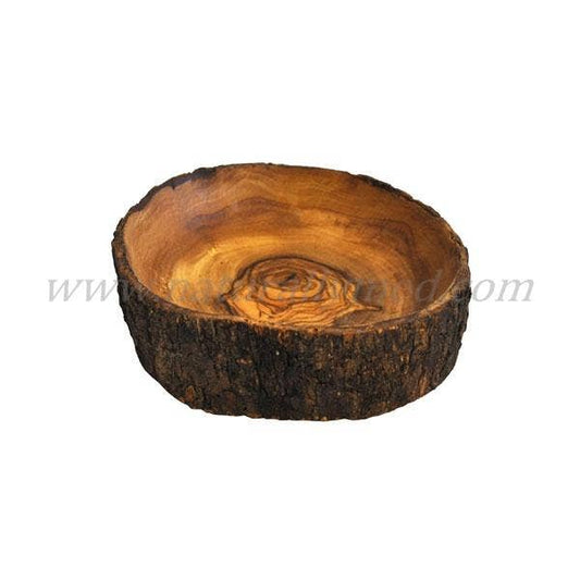 Olive Wood Branch Bowl