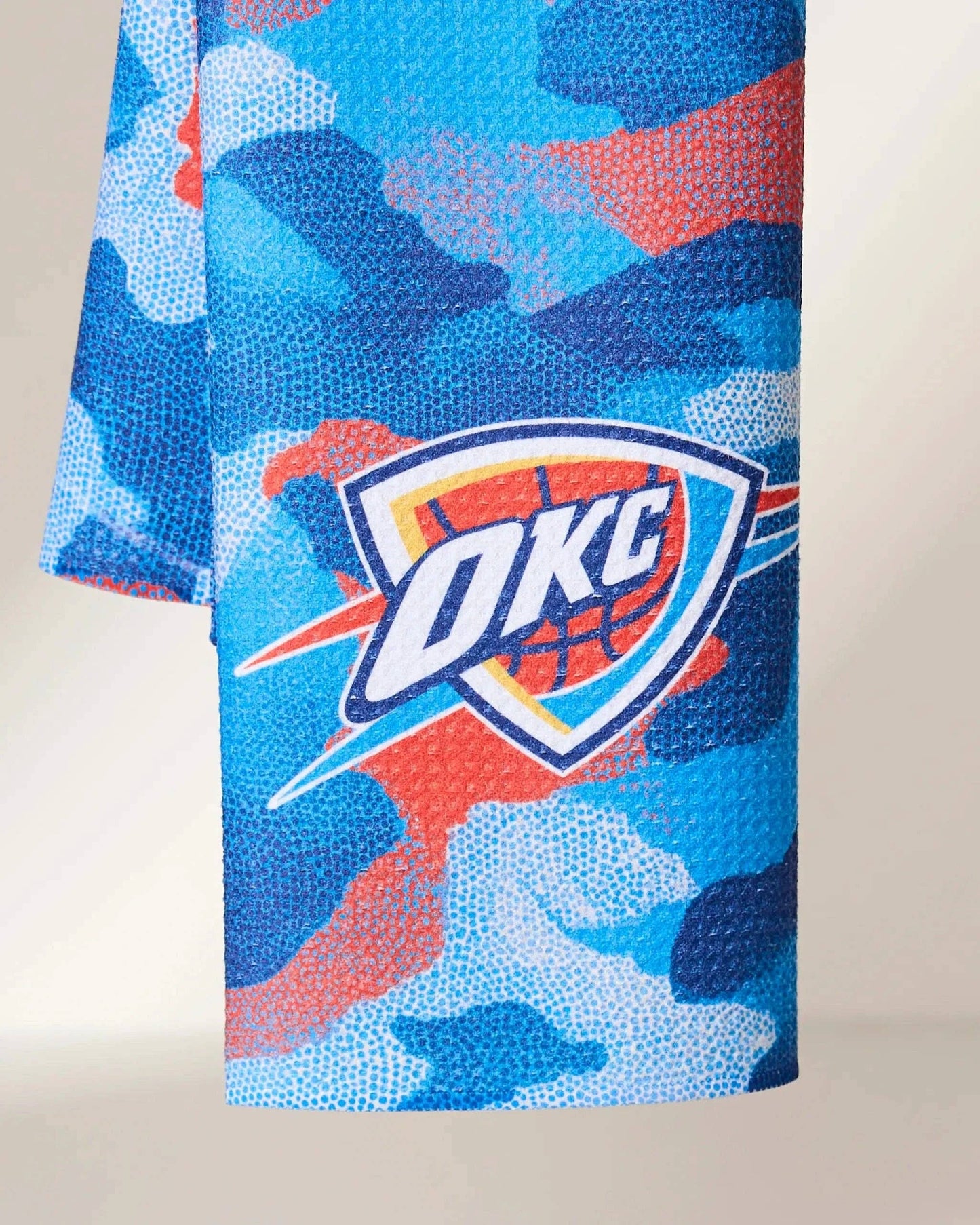OKC Thunder Camo Tea Towel