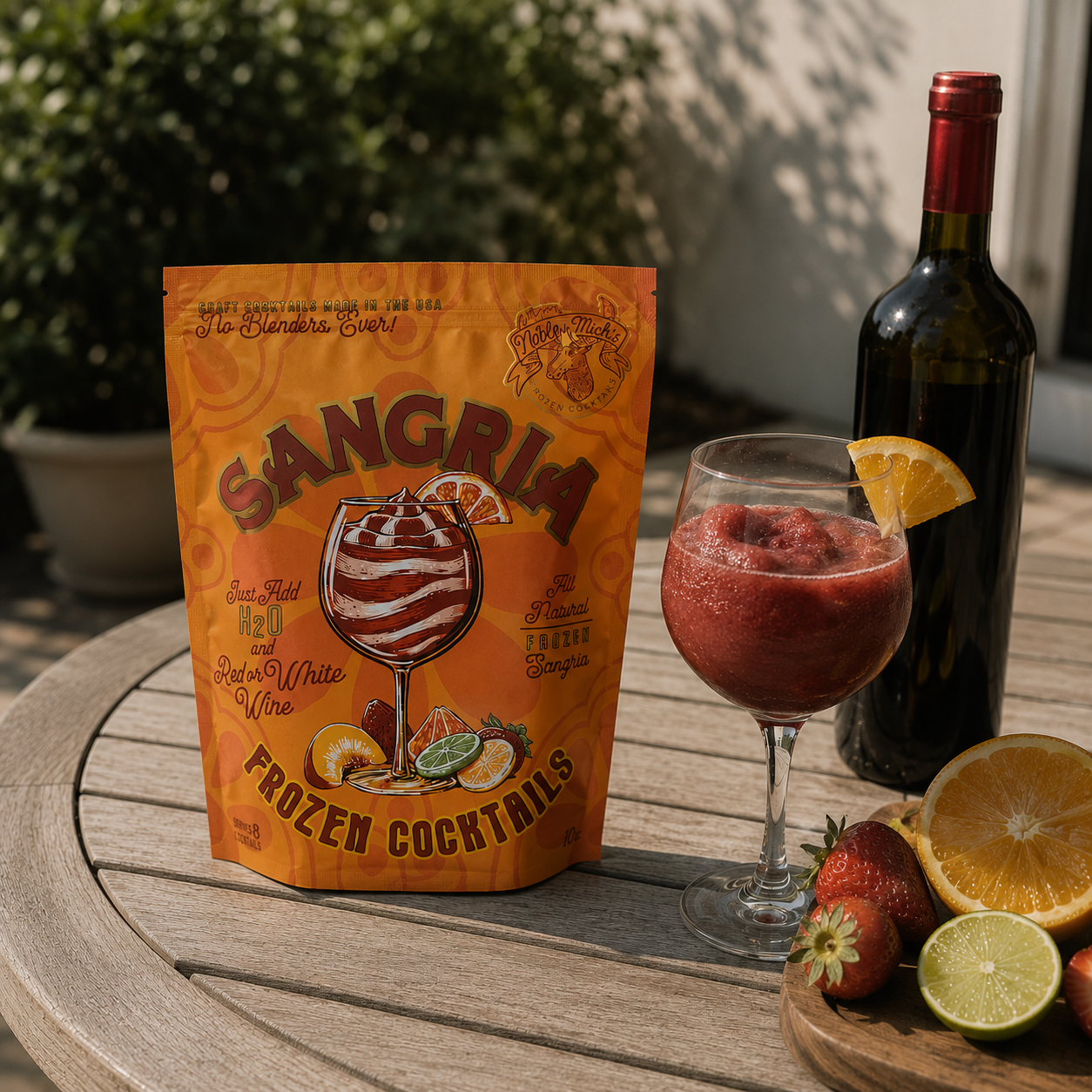 Sangria Frozen Cocktail -Just add Water + Wine