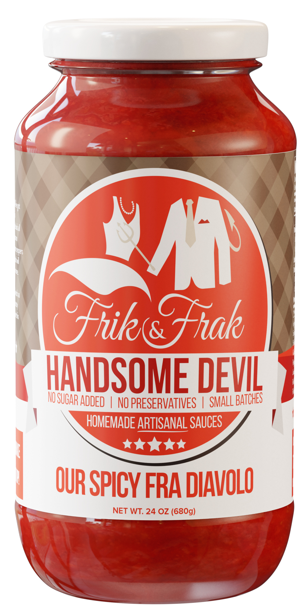 Handsome Devil, Spicy Fra Diavolo Pasta Sauce