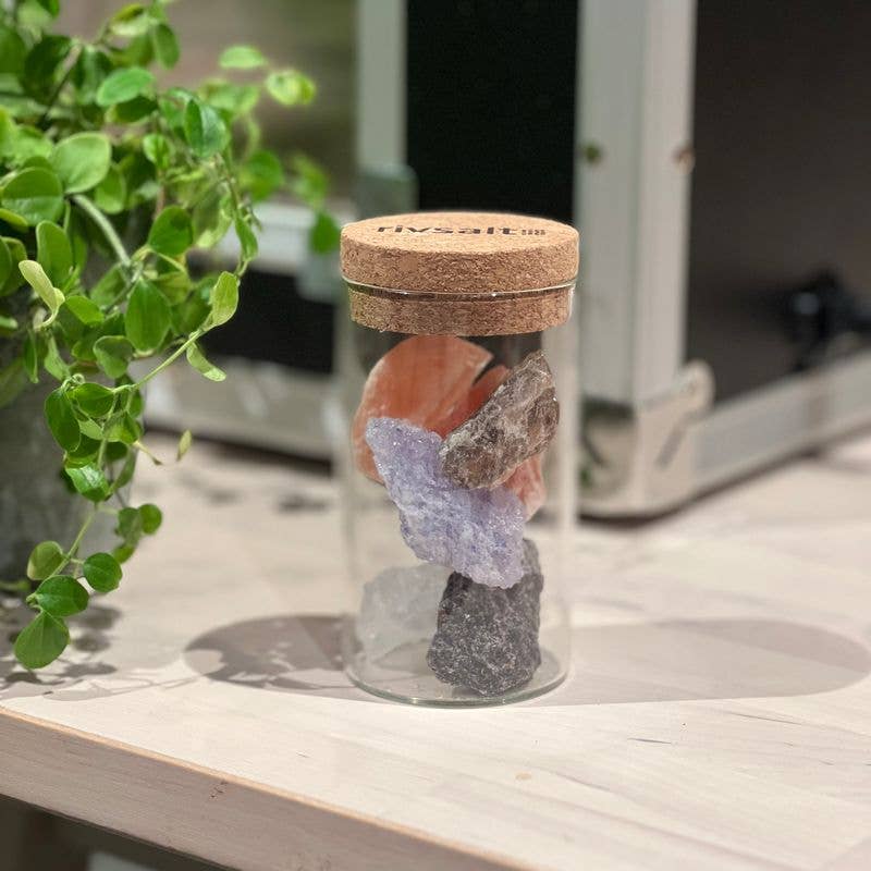 RIVSALT, Salt Rock Selection Glass Jar