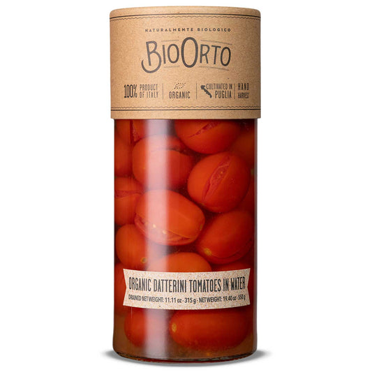 Bio Orto Organic Red Datterini Tomatoes in Water