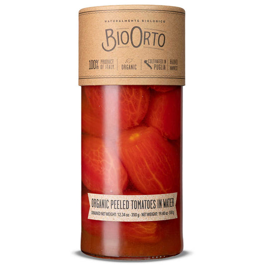 Bio Orto Organic Whole Peeled Tomatoes in Water