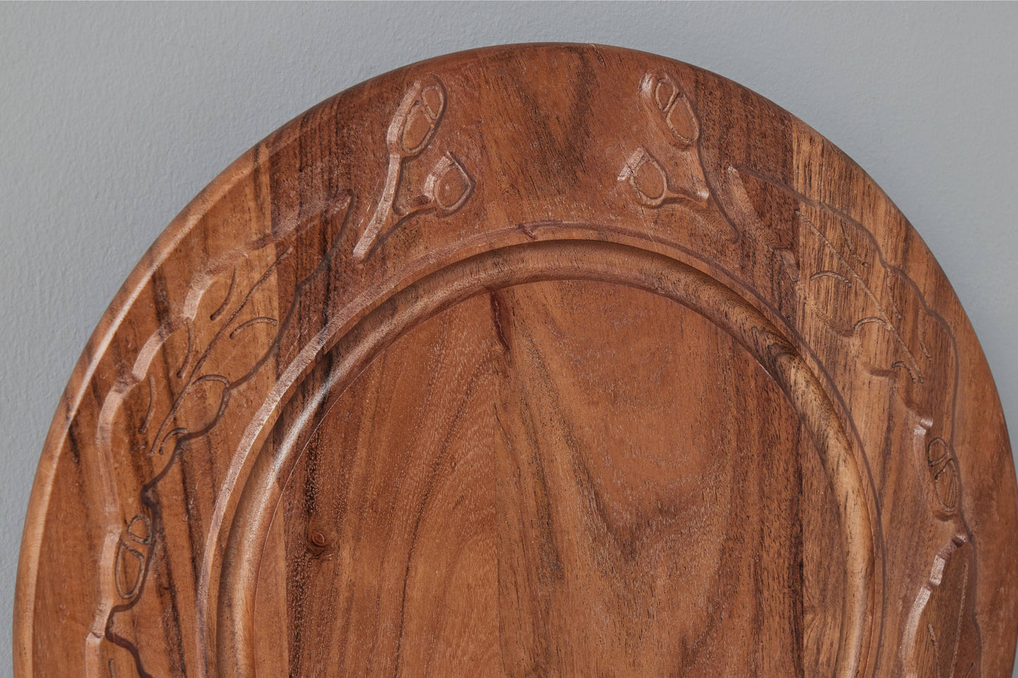 Vintage English Bread Board, Medium Round