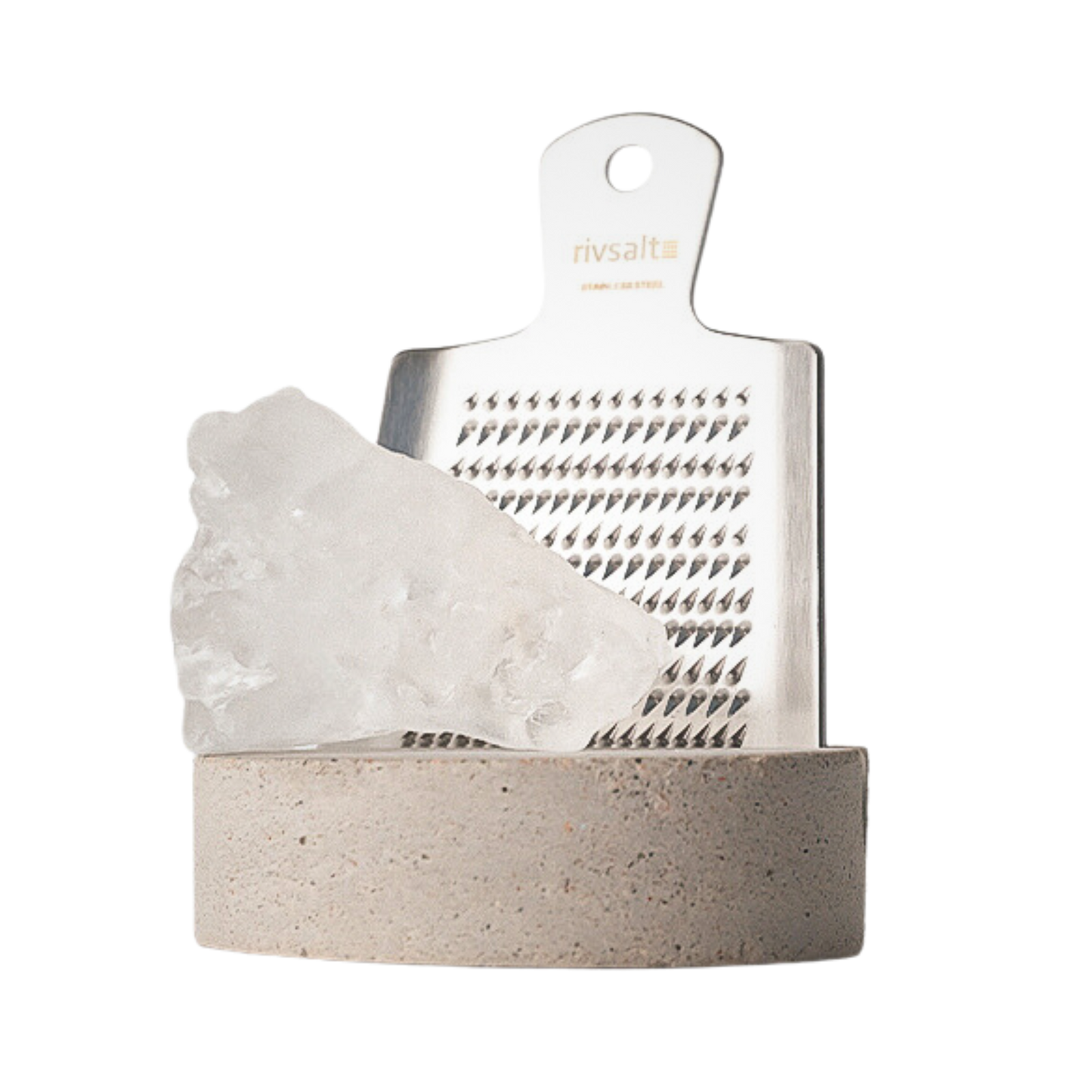 RIVSALT, Swedish Concrete Salt Rock Gift set